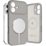 Tech-Protect Silicone Magsafe Case For Iphone 17 - Gray - (28409-0)