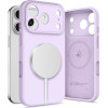 Tech-Protect Silicone Magsafe Case For Iphone 17 Pro Max - Purple - (28404-0)