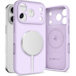 Tech-Protect Silicone Magsafe Case For Iphone 17 Pro Max - Purple - (28404-0)