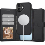 Tech-Protect Wallet Magsafe Case For Iphone 17 - Matte Black - (28417-0)