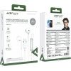 Acefast Hands Free Earphones Stereo USB-C �� ��������� ��� ������� ����������� Braided ����� 1.2m. ������� �� ���� ��� �������� USB-C. - (L7)