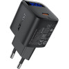 Acefast ��������� �������� Fast Charging USB-C PD30W 3.0A Gan �� Led ������� �������� ������ - (A115)