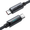Hoco ������� Acefast ��������� USB-C �� USB-C 60W 3.0A ������� ������� USB2.0 �� ������� �������� Braided ����� 1.2m - (C19-03)