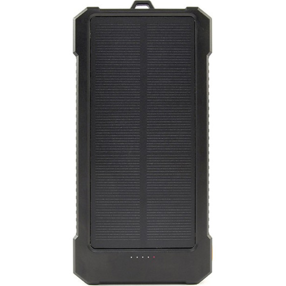 Gembird Solar Powerbank 10000MAh Black - (PB10-SOLAR-1)