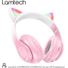 Lamtech BT5.3 Kids Headphones Cherry Blossom Kitty Cat - (LAM980503)