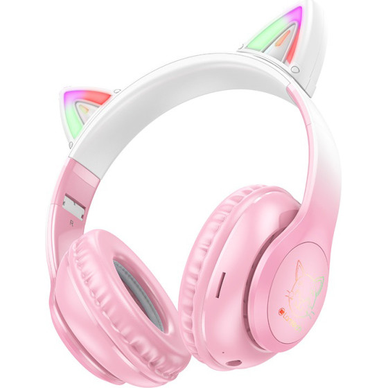 Lamtech BT5.3 Kids Headphones Cherry Blossom Kitty Cat - (LAM980503)