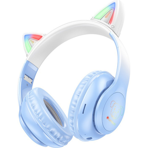 Lamtech BT5.3 Kids Headphones Crystal Blue Doggy Dog - (LAM980510)