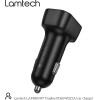 Lamtech High Power 3-Port Car Charger 60W Black - (LAM980497)