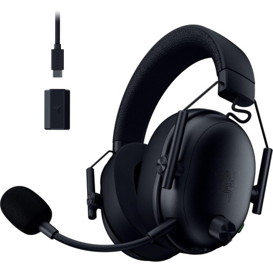 Razer Blackshark V3 Black - Wireless Gaming Headset - 70h Battery - 2.4GHz/BT/Usb - PC/PS5/Switch - (RZ04-05410100-R3M1)