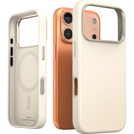 Araree Typo Skin M Magsafe Case For Iphone 17 Pro Stone - (AR20-02379B)