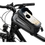 Wozinsky Bicycle Bag For The frame, armored, With a Phone pocket, 1.7 l - Black 5907769372469 - (WB68-Y1S)