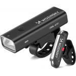 Wozinsky Front (400 lm) And Rear USB-C Bike Light Set - Black 5907769372452 - (WSBLB2)