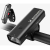 Wozinsky Front (400 lm) And Rear USB-C Bike Light Set - Black 5907769372452 - (WSBLB2)