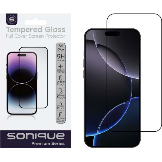 Sonique Hardy Glass Premium Series Hd Full Cover 9H Apple Iphone 17 Pro Max �����