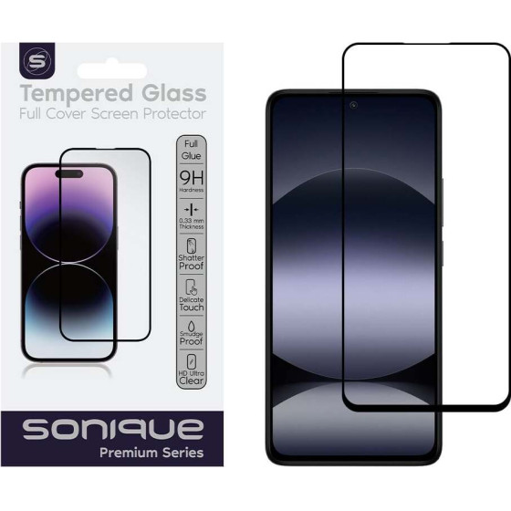 Sonique Hardy Glass Premium Series Hd Full Cover 9H Xiaomi Redmi Note 14 4G (164.84mm) �����