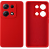 Idol 1991 ���� Xiaomi Redmi Note 14S 6.67'' Velvet Elite Tpu 4 Side Full Camera Protection RED