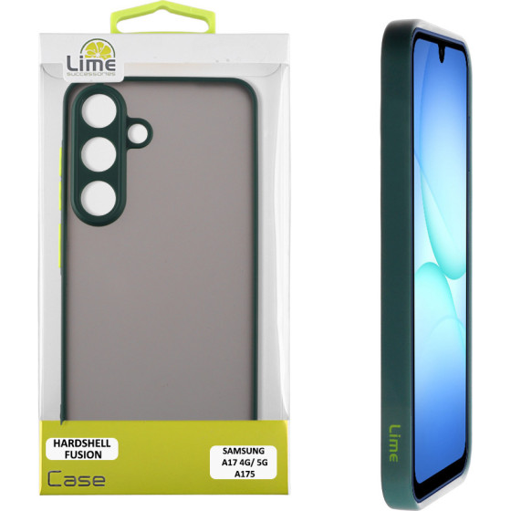 Lime Successories Lime ���� Samsung A17 4G A175/A17 5G A176 6.74'' Hardshell Fusion Full Camera Protection Green With Yellow KEYS
