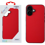 Volte-Tel ���� Iphone 17 6.3'' Carbon Lift Camera Guard Protection RED