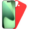 Volte-Tel ���� Iphone 17 6.3'' Silicon Tpu Camera Guard RED