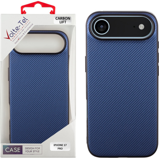 Volte-Tel ���� Iphone 17 Air 6.9'' Carbon Lift Camera Guard Protection BLUE