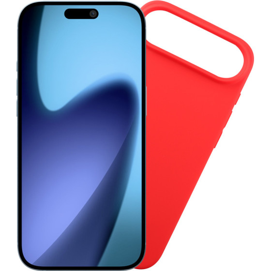 Volte-Tel ���� Iphone 17 Air 6.9'' Silicon Tpu Camera Guard RED