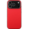Volte-Tel ���� Iphone 17 Pro 6.3'' Carbon Lift Camera Guard Protection RED