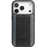 Audi Case A6 Synthetic Leather Magsafe For Iphone 17 Pro Black - (AU-TPUPCMIP17P-A6/D1-BK)