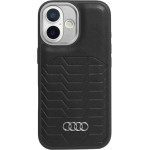 Audi Case Gt Synthetic Leather Magsafe For Iphone 17 Black - (AU-TPUPCMIP17-GT/D3-BK)