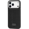 Audi Case Gt Synthetic Leather Magsafe For Iphone 17 Pro Max Black - (AU-TPUPCMIP17PM-GT/D3-BK)
