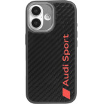 Audi Case R8 Carbon Fiber Magsafe For Iphone 17 Black - (AUS-TPUPCMIP17-R8/D2-BK)