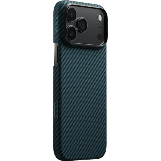 Pitaka Case Ultra-Slim Magsafe For Iphone 17 Pro Max Black Blue - (KI1706BPM)