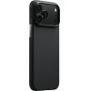 Pitaka Case Ultra-Slim Magsafe For Iphone 17 Pro Max Black Grey - (KI1701BPM)