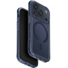 UNIQ Combat Case For Iphone 17 Pro Magclick Charging Blue - (UNIQ-IP6.3P(2025)-COMMNBLU)
