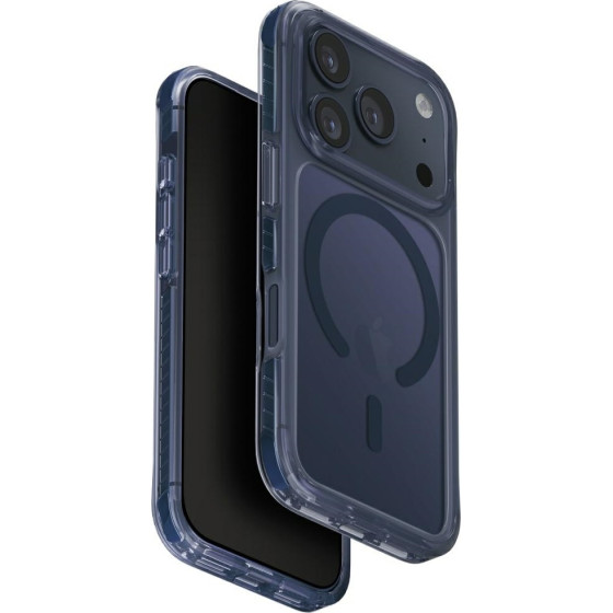 UNIQ Combat Case For Iphone 17 Pro Magclick Charging Blue - (UNIQ-IP6.3P(2025)-COMMNBLU)