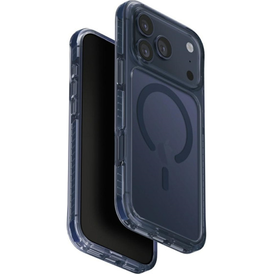 UNIQ Combat Case For Iphone 17 Pro Max Magclick Charging Blue - (UNIQ-IP6.9P(2025)-COMMNBLU)