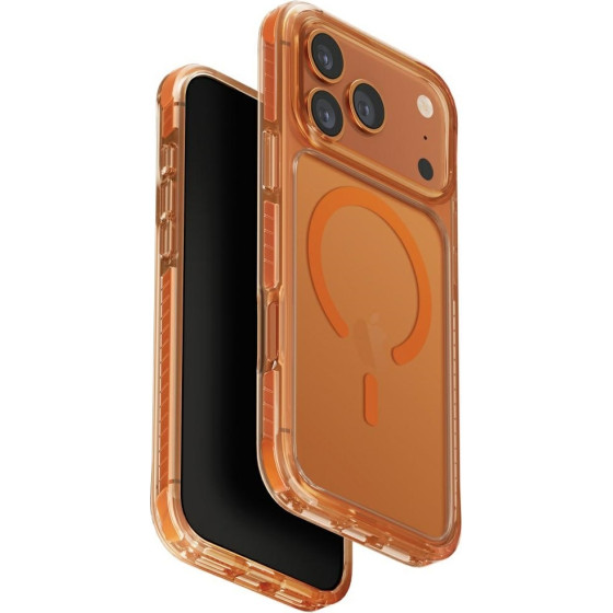 UNIQ Combat Case For Iphone 17 Pro Max Magclick Charging Orange - (UNIQ-IP6.9P(2025)-COMMVORG)