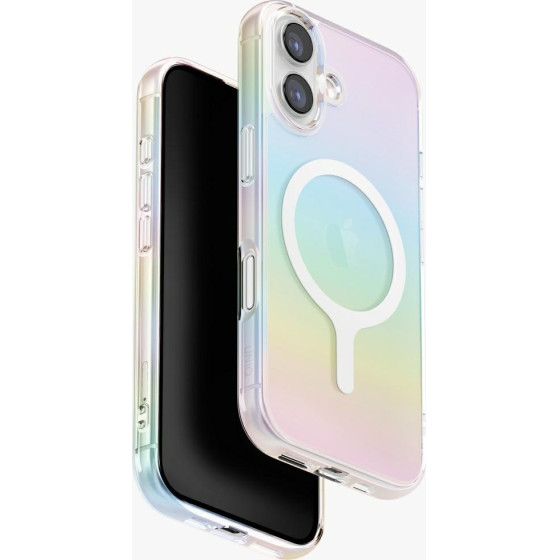 UNIQ Iridescia Case For Iphone 17 Magclick Charging Holo Quartz - (UNIQ-IP6.3(2025)-IRDMHQTZ)