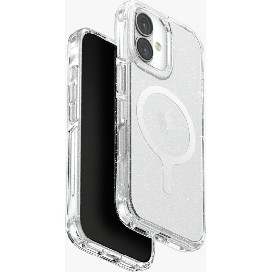 UNIQ Lifepro Xtreme Case For Iphone 17 Magclick Charging Clear/Glitter - (UNIQ-IP6.3(2025)-LPRXMTLUC)