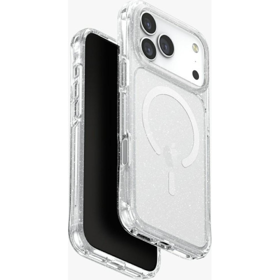 UNIQ Lifepro Xtreme Case For Iphone 17 Pro Max Magclick Charging Clear/Glitter - (UNIQ-IP6.9P(2025)-LPRXMTLUC)