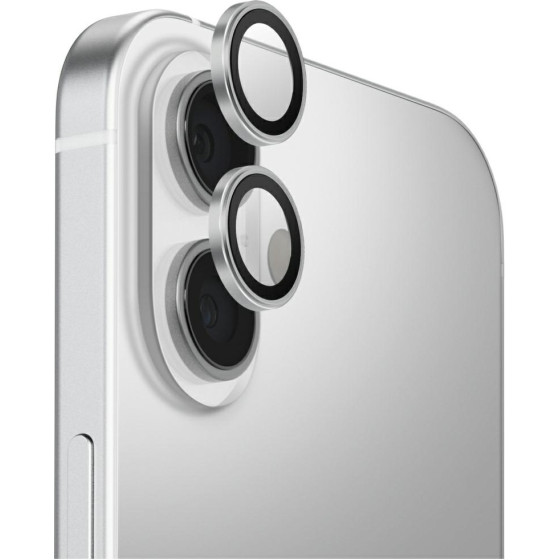 UNIQ Optix Aluminum Camera Lens Protector For Iphone 17 With Applicator Silver - (UNIQ-IP6.3(2025)-ALENSSIL)