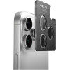 UNIQ Optix Aluminum Camera Lens Protector For Iphone 17 With Applicator, Black - (UNIQ-IP6.3(2025)-ALENSBLK)