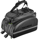 Rockbros A6-6 Bicycle Bag For trunk, 35 l, With fold-Out Pockets - Black 5907769362163 - (Rockbros-A6-6)
