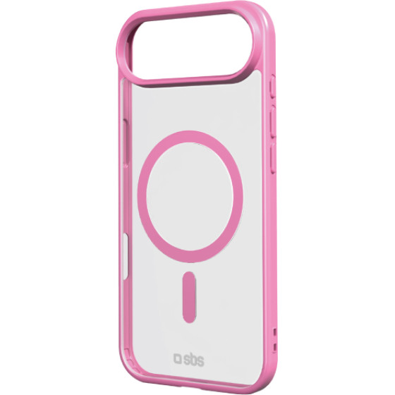 SBS Mag Frame Iphone 17 Air Pink Backcover - (MAGCOLIP1766P)