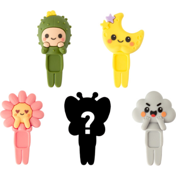 SBS Pupetti - Collectible Mini Figures In 5 Adorable Versions (Mystery BOX) - (PHONEFIGURINAT)