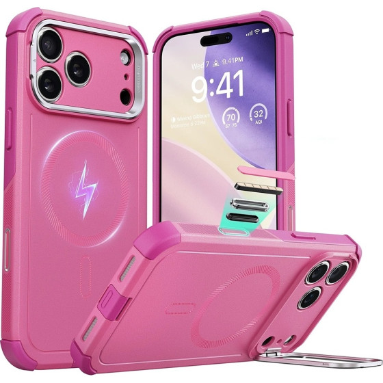 ESR - Cyber Armor Kickstand - Iphone 17 Pro - Rosy Pink
