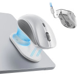 ESR - Wireless Mouse Magmouse - Magnetic Grip, Built-In Type-C Cable, 800-4800DPi - White - (6H0020301)