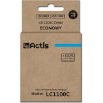 ACTIS Ink (replacement for Brother LC1100C/980C; Standard; 19 ml; cyan) - (KB-1100C)