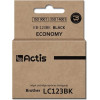 ACTIS Ink (replacement for Brother LC123BK/LC121BK; Standard; 15 ml; black) - (KB-123Bk)
