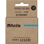 ACTIS Ink (replacement for Brother LC123C/LC121C; Standard; 10 ml; cyan) - (KB-123C)