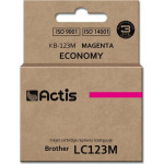 ACTIS Ink (replacement for Brother LC123M/LC121M; Standard; 10 ml; magenta) - (KB-123M)